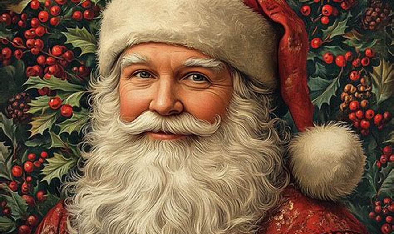 Shop Vintage Santa Art Prints: Timeless Holiday Cheer! | Vintage Treasures: Discover Rare Antiques, Collectibles & Retro Finds