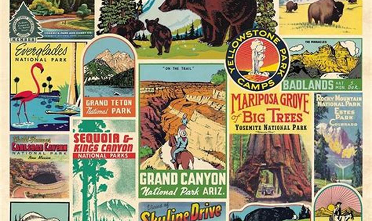 Shop Iconic National Park Vintage Posters Today! | Vintage Treasures: Discover Rare Antiques, Collectibles & Retro Finds