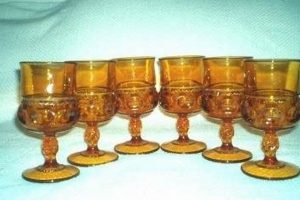Collecting Vintage Amber Drinking Glasses: Guide & Styles | Vintage Treasures: Discover Rare Antiques, Collectibles & Retro Finds