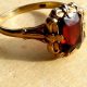 Shop Beautiful Antique Vintage Garnet Gold Ring Today! | Vintage Treasures: Discover Rare Antiques, Collectibles & Retro Finds