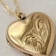 Timeless Vintage Gold Locket Necklace: Heirloom Charm | Vintage Treasures: Discover Rare Antiques, Collectibles & Retro Finds