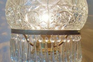 Illuminate with Elegant Vintage Crystal Lamps with Prisms | Vintage Treasures: Discover Rare Antiques, Collectibles & Retro Finds