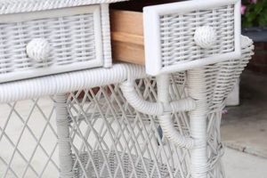 Timeless Style: Vintage White Wicker Furniture Decor | Vintage Treasures: Discover Rare Antiques, Collectibles & Retro Finds