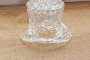 Collectible Vintage Glass Top Hat: A Stylish Relic | Vintage Treasures: Discover Rare Antiques, Collectibles & Retro Finds