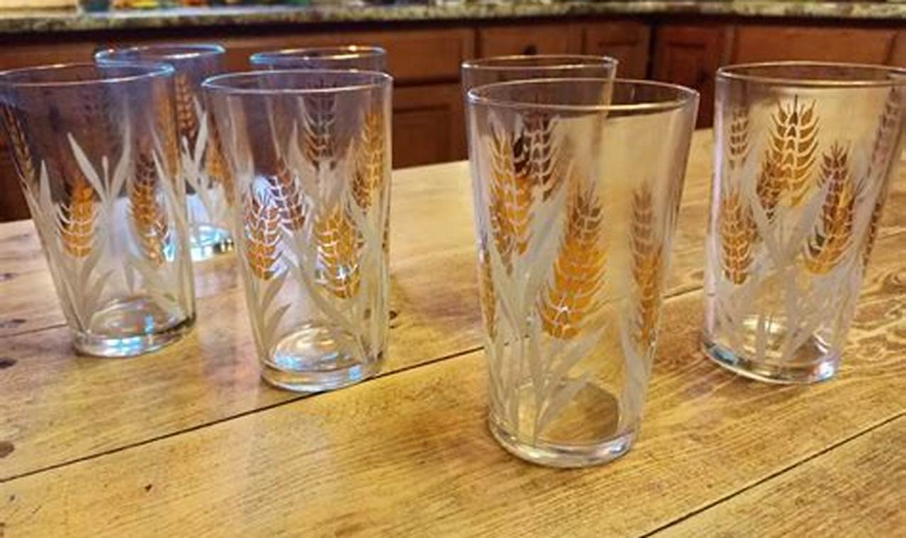 Buy Antique Vintage Glasses With Wheat Design Style Vintage Treasures: Discover Rare Antiques, Collectibles & Retro Finds Buy Antique Vintage Glasses With Wheat Design Style | Vintage Treasures: Discover Rare Antiques, Collectibles & Retro Finds