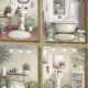 Retro Charm: Vintage Bathroom Wall Art Decor | Vintage Treasures: Discover Rare Antiques, Collectibles & Retro Finds