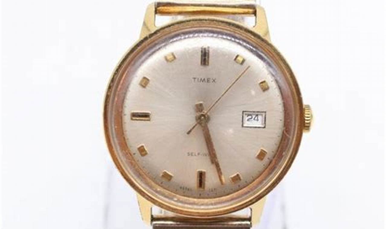 Find Your Classic: Timex Gold Watch Vintage Collection | Vintage Treasures: Discover Rare Antiques, Collectibles & Retro Finds