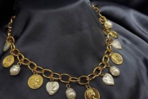 Timeless Vintage Gold Charm Necklace: Shop Now! | Vintage Treasures: Discover Rare Antiques, Collectibles & Retro Finds