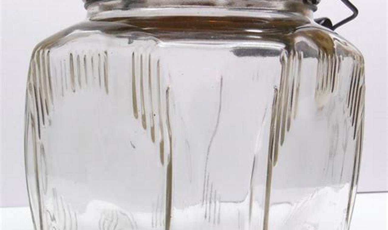Collecting Vintage Glass Jars with Lids: A Guide | Vintage Treasures: Discover Rare Antiques, Collectibles & Retro Finds
