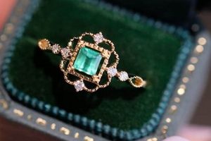 Shop Elegant Vintage Emerald Engagement Rings Today! | Vintage Treasures: Discover Rare Antiques, Collectibles & Retro Finds