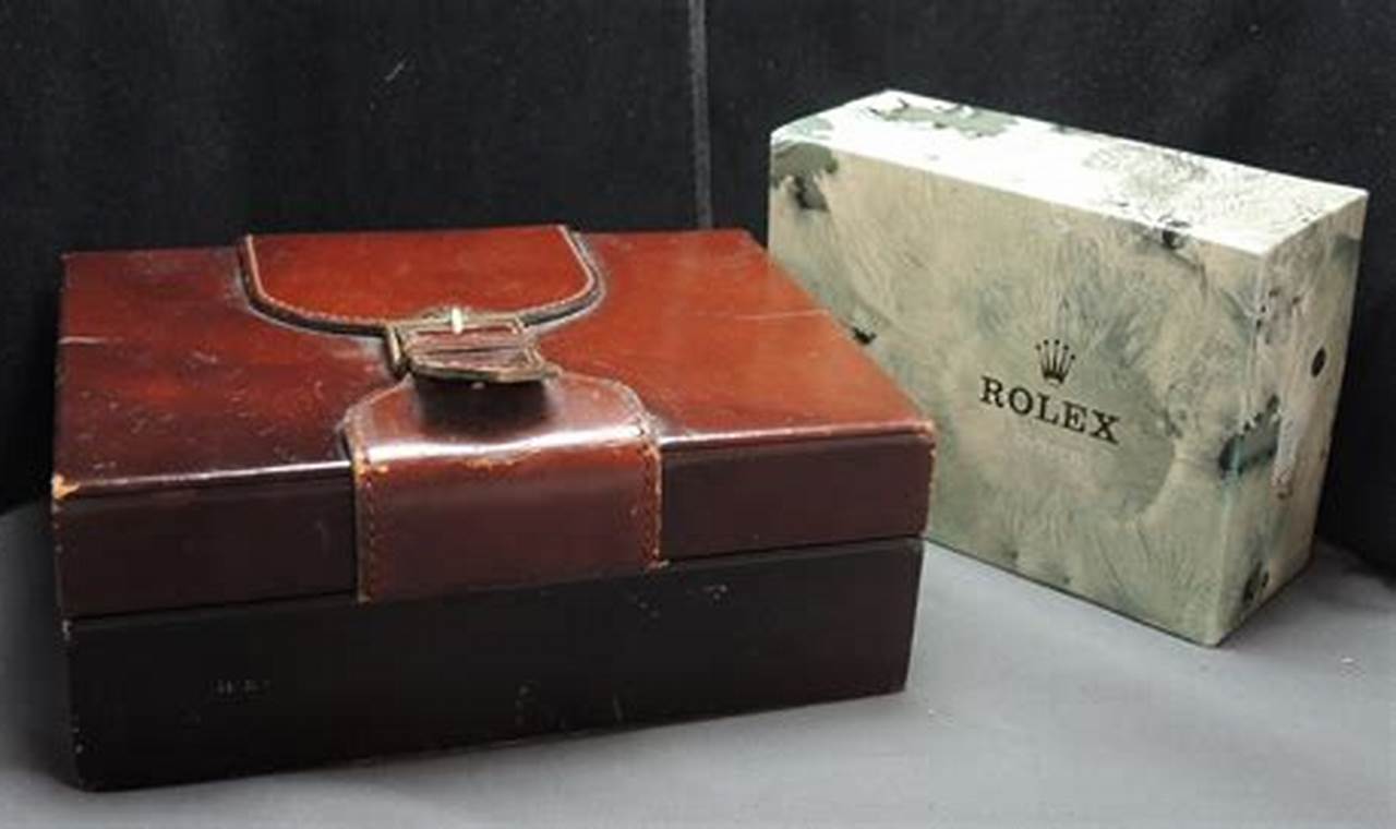 Buy a Vintage Rolex Box: Guide, Value & More! | Vintage Treasures: Discover Rare Antiques, Collectibles & Retro Finds