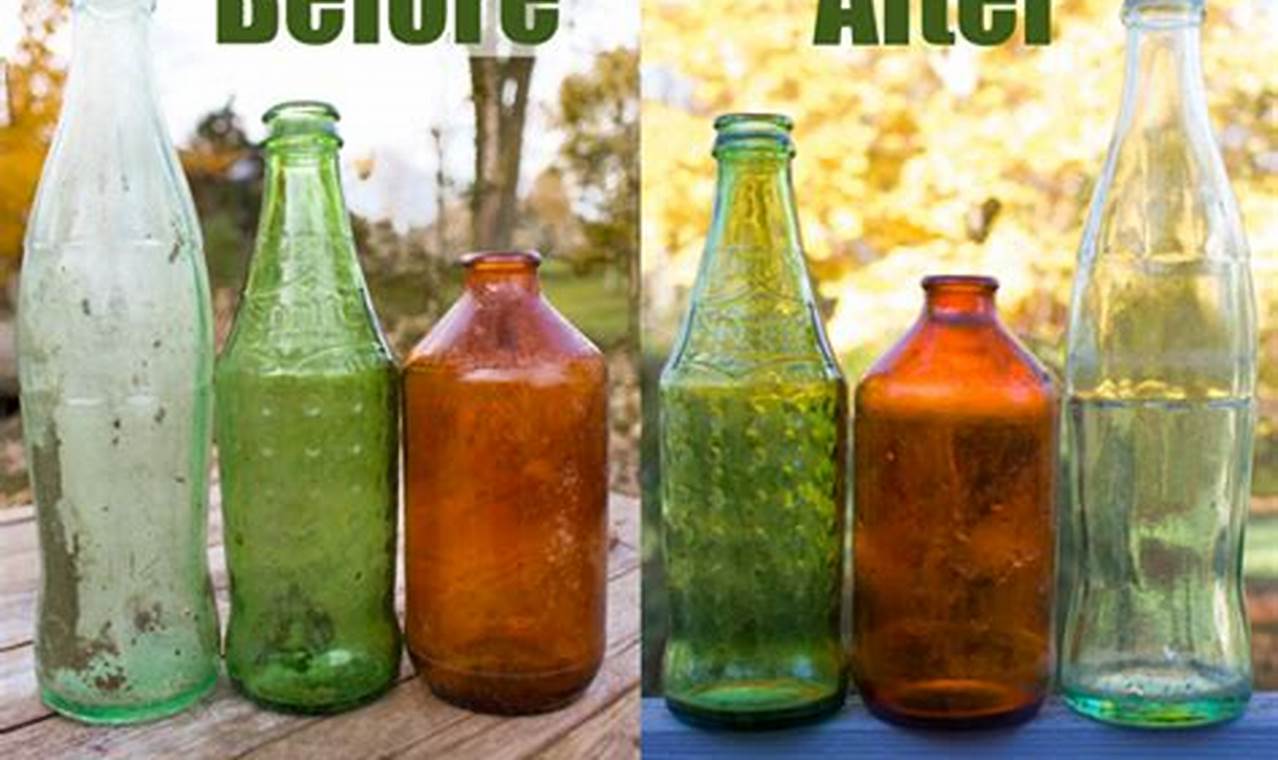 Easy How to Clean Vintage Glass Bottles: A Guide | Vintage Treasures: Discover Rare Antiques, Collectibles & Retro Finds