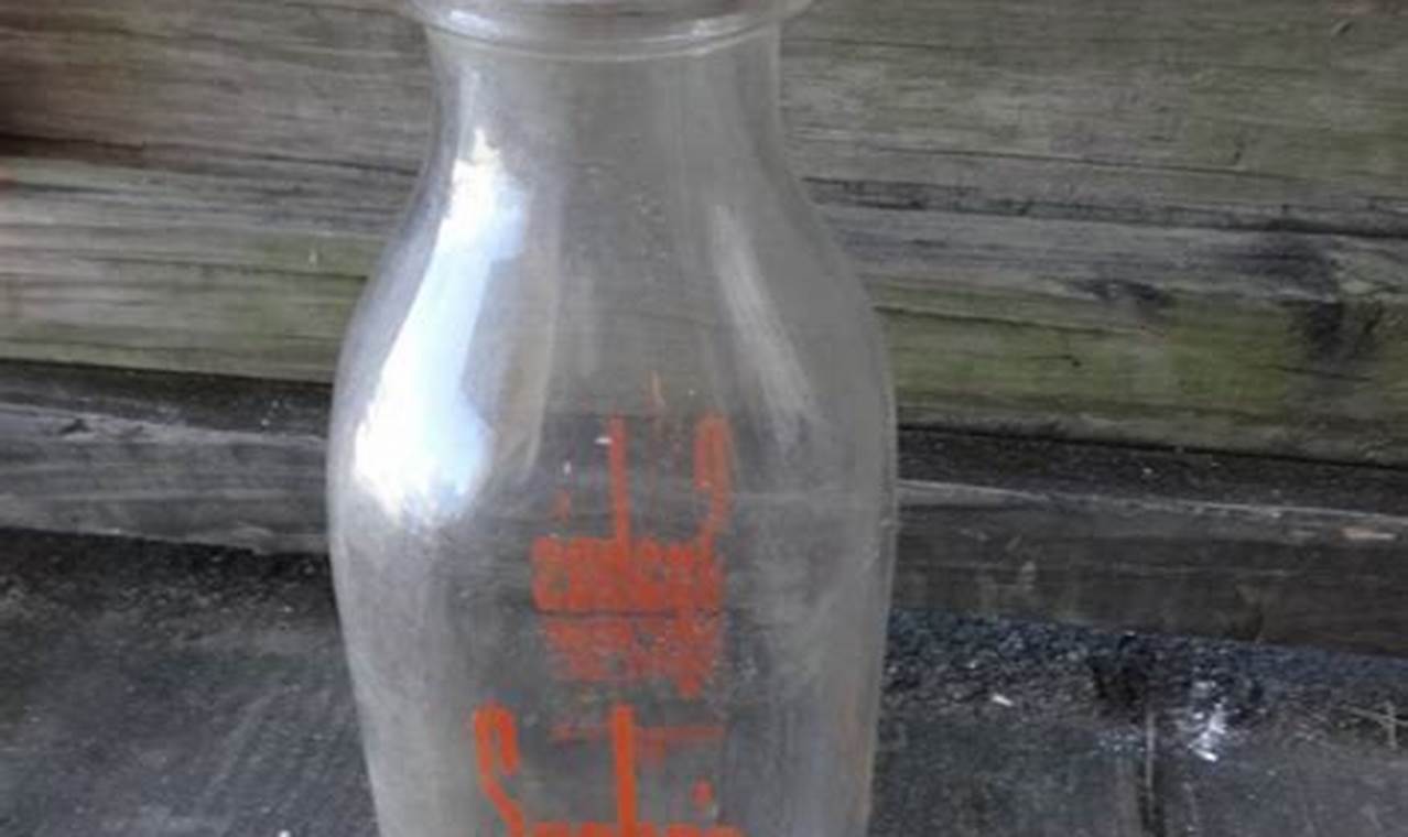 Collecting Vintage Glass Milk Jugs: History in a Bottle! | Vintage Treasures: Discover Rare Antiques, Collectibles & Retro Finds