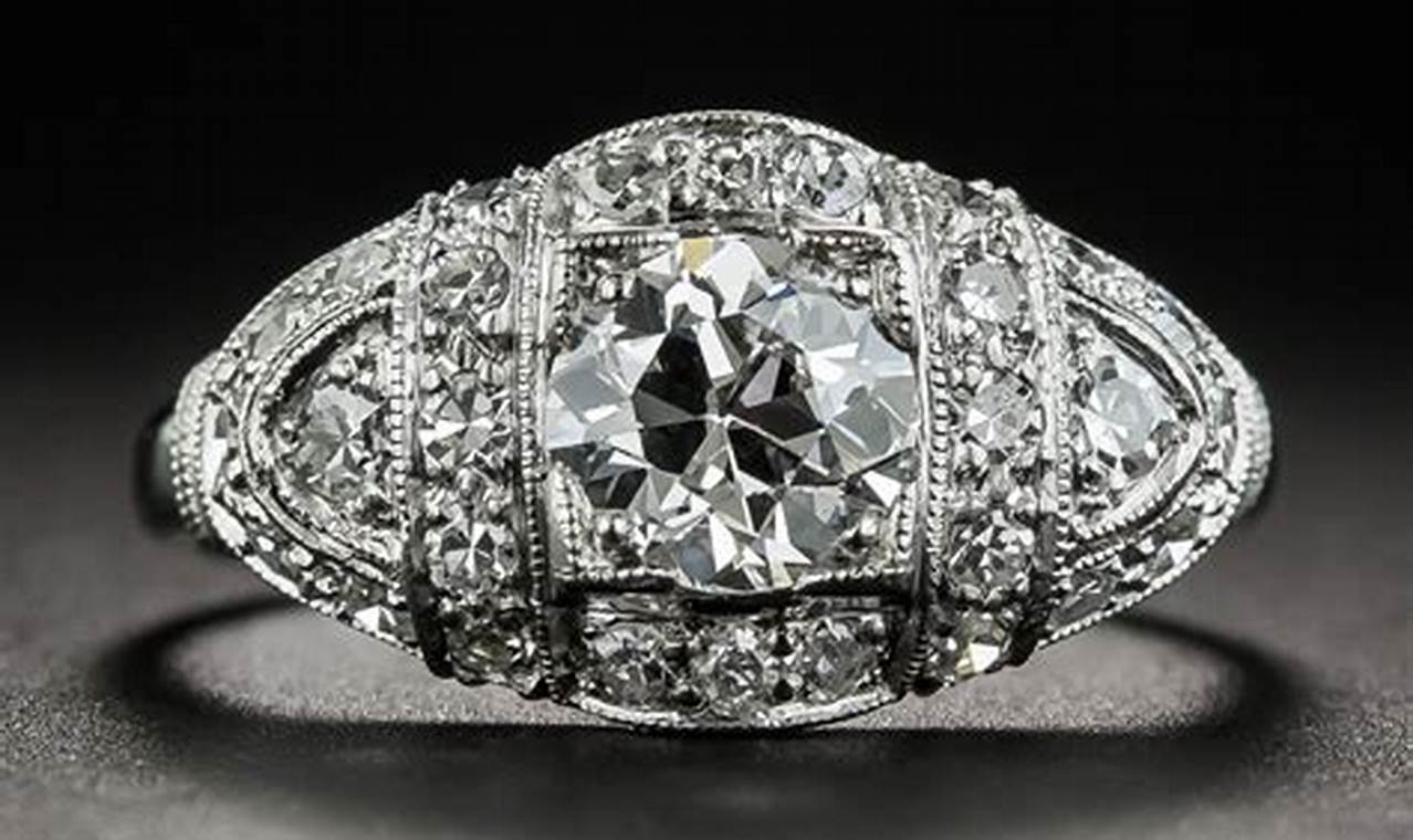 Timeless Vintage Art Deco Diamond Rings: Shop Now! | Vintage Treasures: Discover Rare Antiques, Collectibles & Retro Finds
