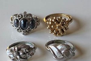 Find: Vintage Gold Avon Ring - 3 Stone Beauty | Vintage Treasures: Discover Rare Antiques, Collectibles & Retro Finds