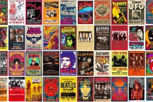 Buy Vintage Band Posters: Rock History Prints | Vintage Treasures: Discover Rare Antiques, Collectibles & Retro Finds