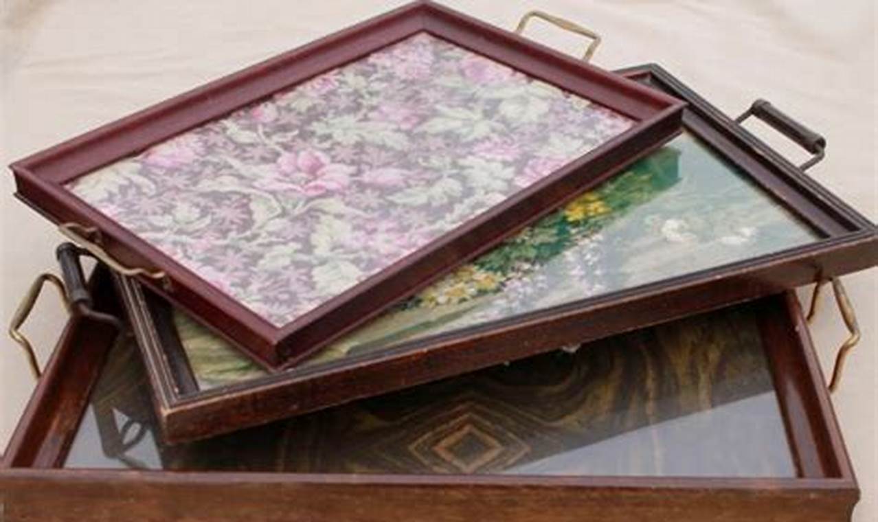 Elegant: Vintage Glass Serving Trays & Decor | Vintage Treasures: Discover Rare Antiques, Collectibles & Retro Finds