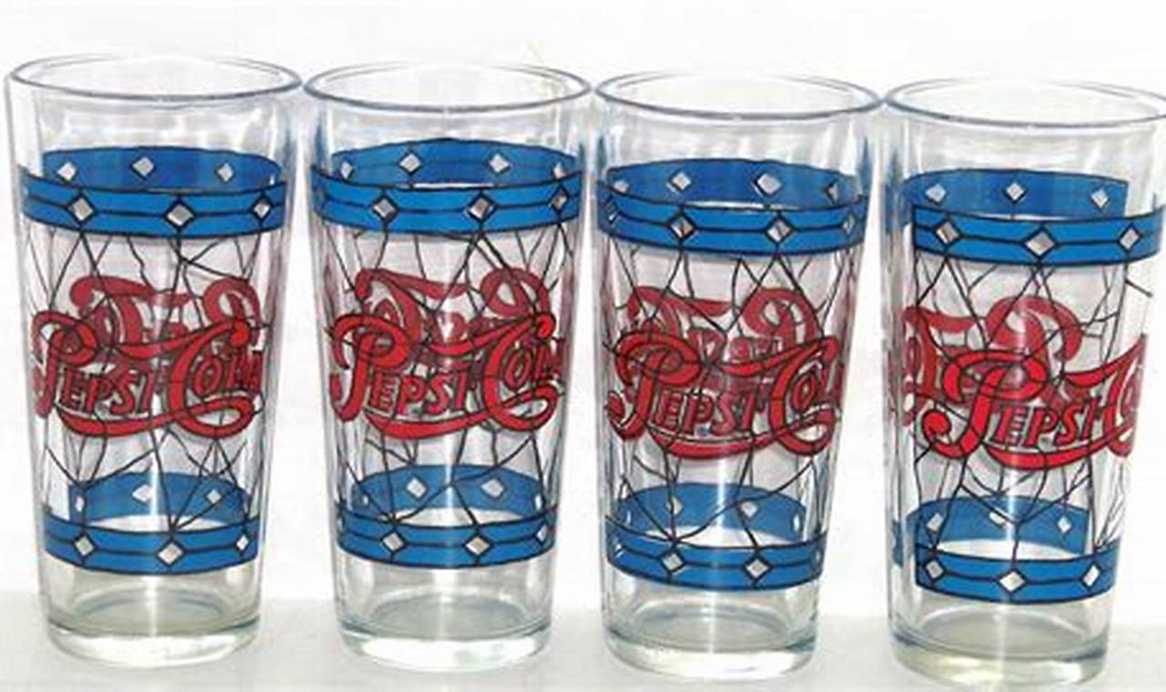 Collectible Pepsi Glasses Vintage: A Nostalgic Guide | Vintage Treasures: Discover Rare Antiques, Collectibles & Retro Finds
