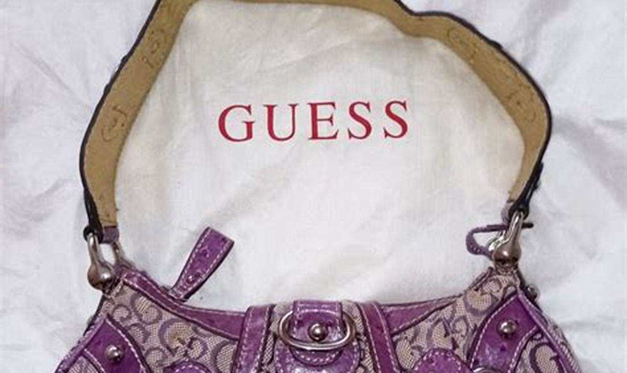 Guide to Vintage Guess Bags: Styles, Value &amp; More | Vintage Treasures: Discover Rare Antiques, Collectibles & Retro Finds