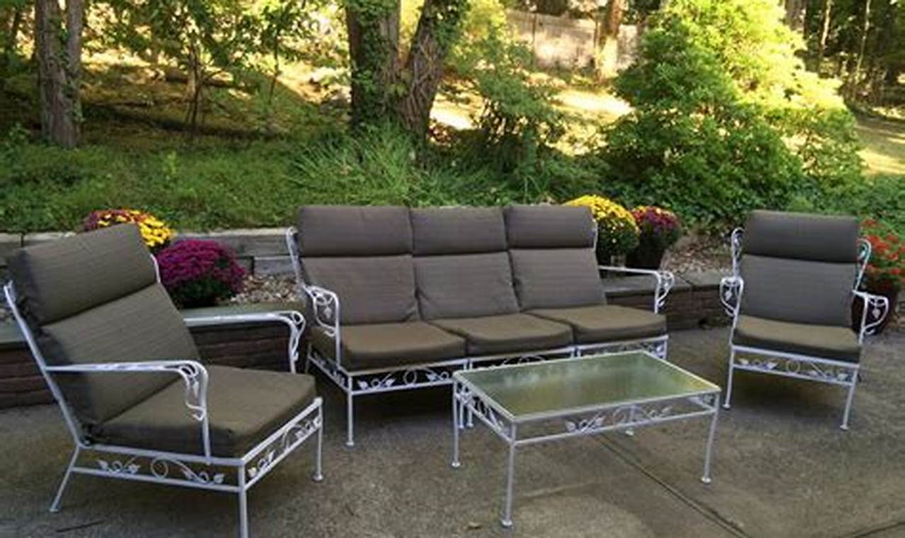 Shop Iron Patio Furniture Vintage Charm Today! | Vintage Treasures: Discover Rare Antiques, Collectibles & Retro Finds