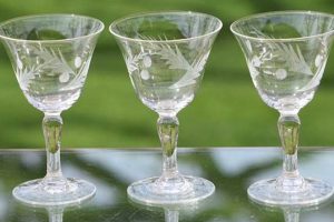 Buy Antique Cordial Glasses Vintage: Styles & Value | Vintage Treasures: Discover Rare Antiques, Collectibles & Retro Finds