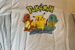 Collectible Vintage Pokemon Shirt: Nostalgic Style! | Vintage Treasures: Discover Rare Antiques, Collectibles & Retro Finds