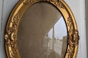 Antique Charm: Vintage Oval Convex Glass Picture Frame Decor Vintage Treasures: Discover Rare Antiques, Collectibles & Retro Finds Antique Charm: Vintage Oval Convex Glass Picture Frame Decor | Vintage Treasures: Discover Rare Antiques, Collectibles & Retro Finds