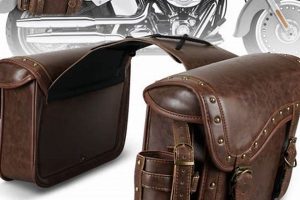 Ride in Style: Vintage Leather Saddlebags for Motorcycles - [Year] | Vintage Treasures: Discover Rare Antiques, Collectibles & Retro Finds