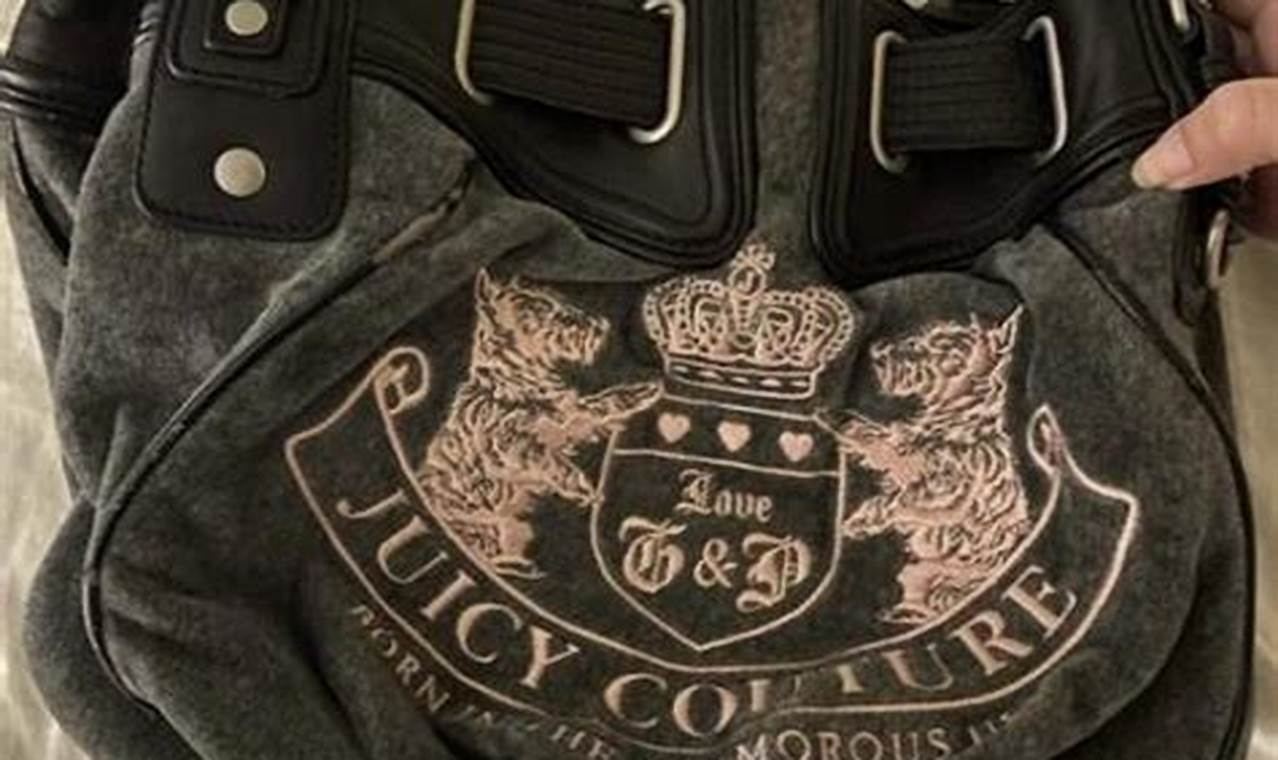 Shop Vintage Juicy Couture Bags - Iconic Y2K Style | Vintage Treasures: Discover Rare Antiques, Collectibles & Retro Finds