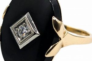 Timeless Vintage Onyx Diamond Rings: Styles &amp; More | Vintage Treasures: Discover Rare Antiques, Collectibles & Retro Finds