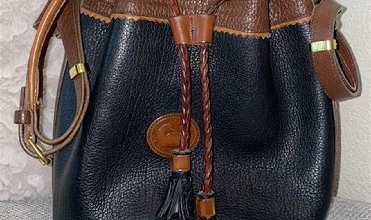 Own a Piece of History: Vintage Dooney Bucket Bags | Vintage Treasures: Discover Rare Antiques, Collectibles & Retro Finds
