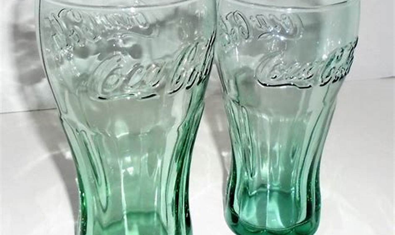 Collecting Coke Glasses Vintage: A Timeless Treasure! | Vintage Treasures: Discover Rare Antiques, Collectibles & Retro Finds