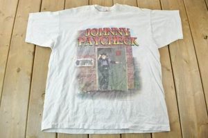 Buy Vintage Johnny Paycheck Shirt: Rare Finds! | Vintage Treasures: Discover Rare Antiques, Collectibles & Retro Finds
