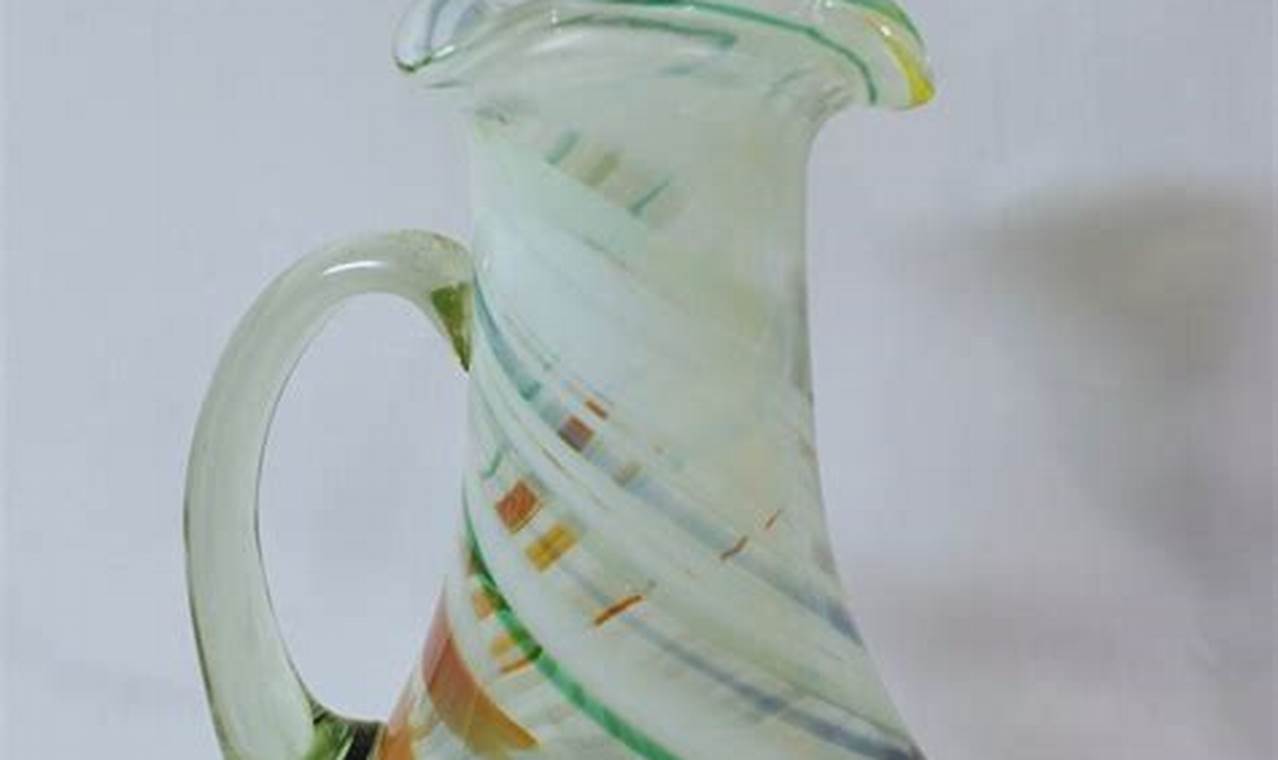 Antique Charm: Vintage Hand Blown Glass Pitcher Find Vintage Treasures: Discover Rare Antiques, Collectibles & Retro Finds Antique Charm: Vintage Hand Blown Glass Pitcher Find | Vintage Treasures: Discover Rare Antiques, Collectibles & Retro Finds