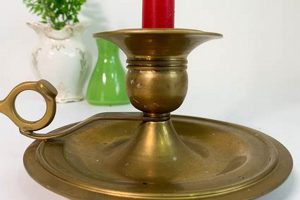 Timeless Charm: Vintage Brass Candle Holder Decor | Vintage Treasures: Discover Rare Antiques, Collectibles & Retro Finds