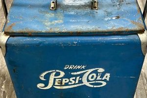Buy Vintage Pepsi Cooler Box: Restored &amp; Collectible | Vintage Treasures: Discover Rare Antiques, Collectibles & Retro Finds