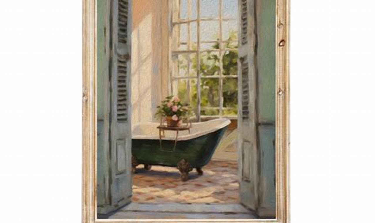 Retro Revival: Vintage Bath Wall Art Prints & Decor | Vintage Treasures: Discover Rare Antiques, Collectibles & Retro Finds