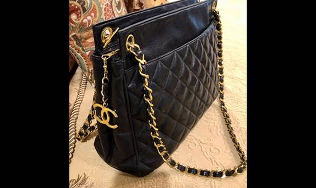 Timeless Chanel Tote Bag Vintage: Shop Iconic Bags! | Vintage Treasures: Discover Rare Antiques, Collectibles & Retro Finds
