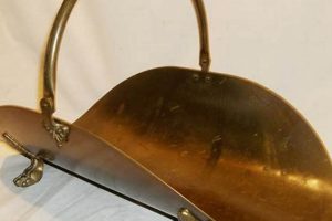 Antique Charm: Vintage Brass Log Holder Decor | Vintage Treasures: Discover Rare Antiques, Collectibles & Retro Finds