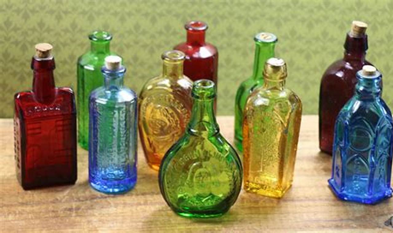 Buy Vintage Wheaton Glass Bottles: Collectible Classics | Vintage Treasures: Discover Rare Antiques, Collectibles & Retro Finds