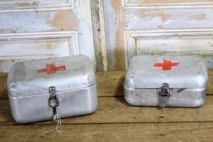 Collectible: Vintage First Aid Box - History Inside! | Vintage Treasures: Discover Rare Antiques, Collectibles & Retro Finds