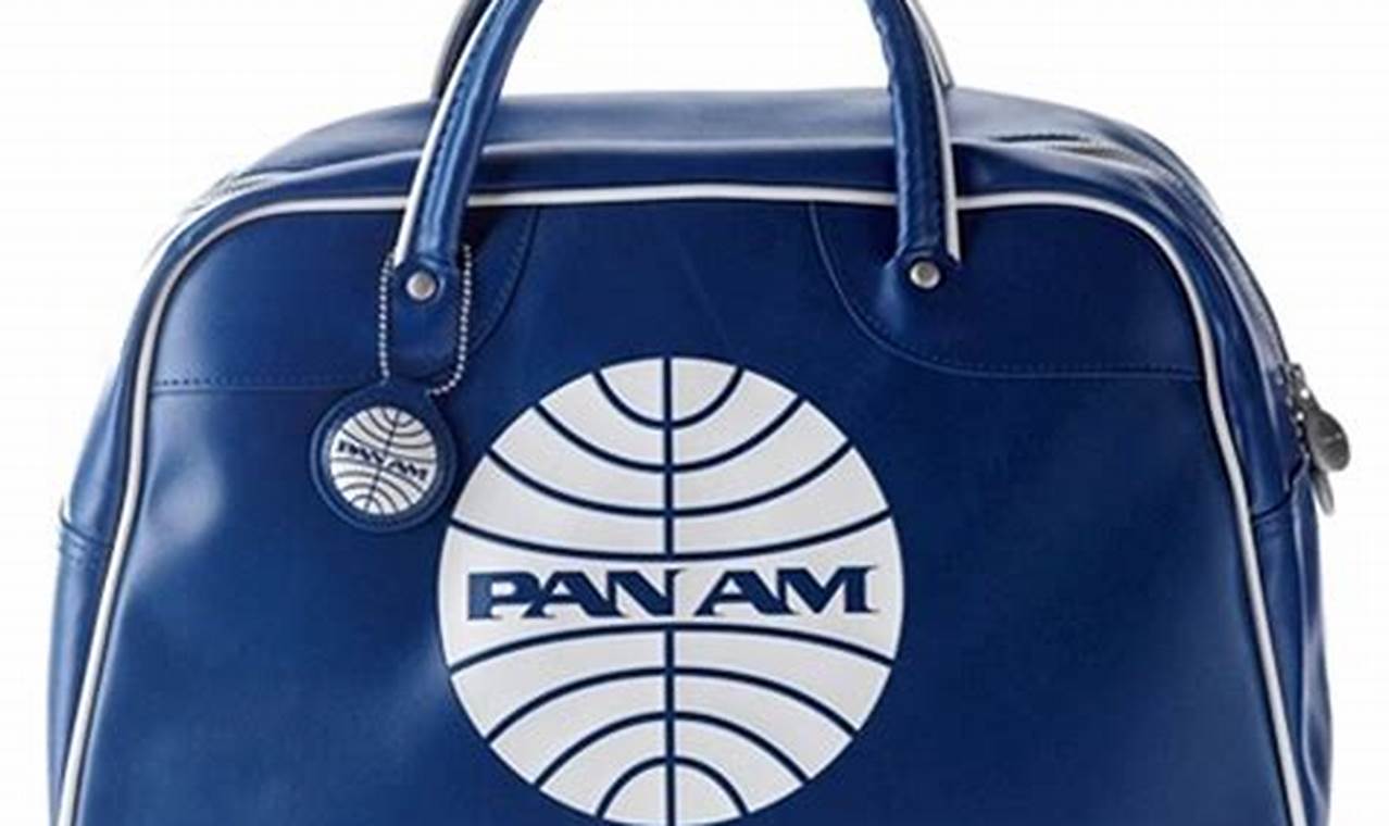 Own a Piece of History: Pan Am Vintage Bags for Collectors | Vintage Treasures: Discover Rare Antiques, Collectibles & Retro Finds