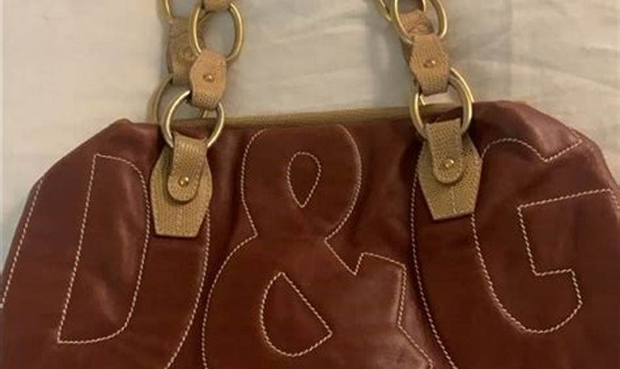 Timeless Style: D&amp;G Vintage Bags for Luxury Lovers | Vintage Treasures: Discover Rare Antiques, Collectibles & Retro Finds