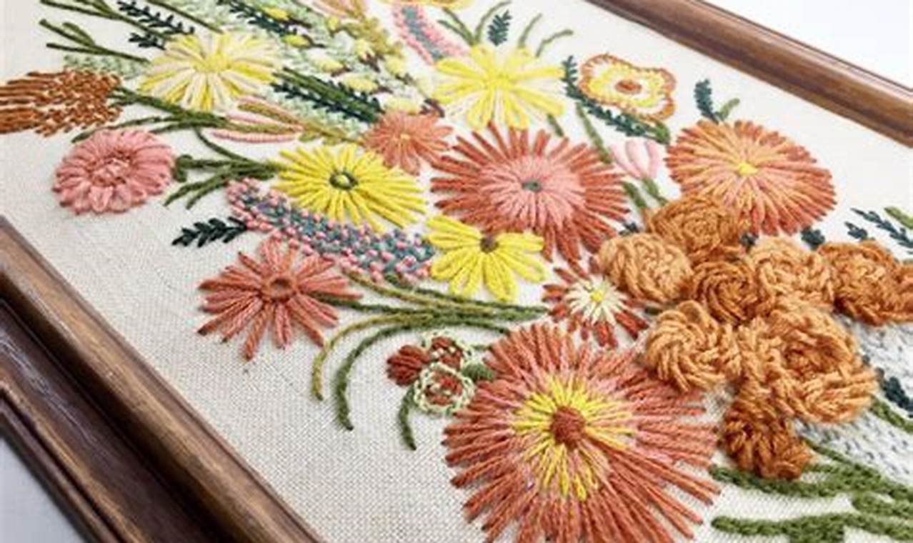 Collectible Vintage Crewel Art: Decor & More! | Vintage Treasures: Discover Rare Antiques, Collectibles & Retro Finds