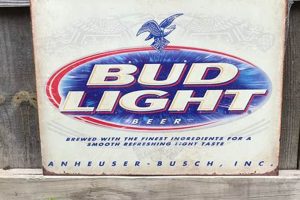 Buy Vintage Bud Light Signs: Prices & Values! | Vintage Treasures: Discover Rare Antiques, Collectibles & Retro Finds