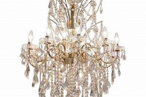 Shine: Vintage Gold Crystal Chandelier Decor | Vintage Treasures: Discover Rare Antiques, Collectibles & Retro Finds