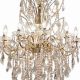 Shine: Vintage Gold Crystal Chandelier Decor | Vintage Treasures: Discover Rare Antiques, Collectibles & Retro Finds