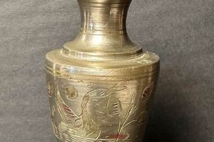 Discover: Vintage Indian Brass Vase - Decor Accent | Vintage Treasures: Discover Rare Antiques, Collectibles & Retro Finds