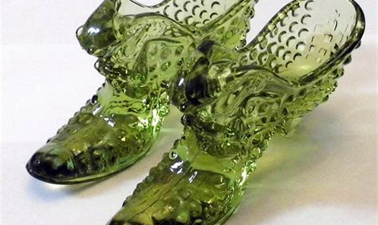 Antique Vintage Glass Shoes: A Cinderella Story | Vintage Treasures: Discover Rare Antiques, Collectibles & Retro Finds