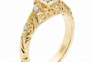 Timeless: Vintage Gold Engagement Rings For Her | Vintage Treasures: Discover Rare Antiques, Collectibles & Retro Finds